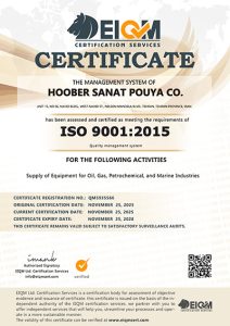 Hoober Sanat Pouya Co - 9001- QM5935566