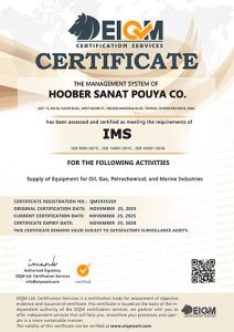 Hoober Sanat Pouya Co - IMS - QM5935569